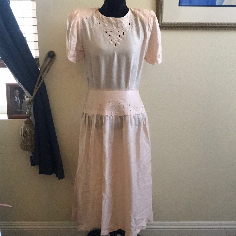 Vintage Marie St. Claire Silk Dress